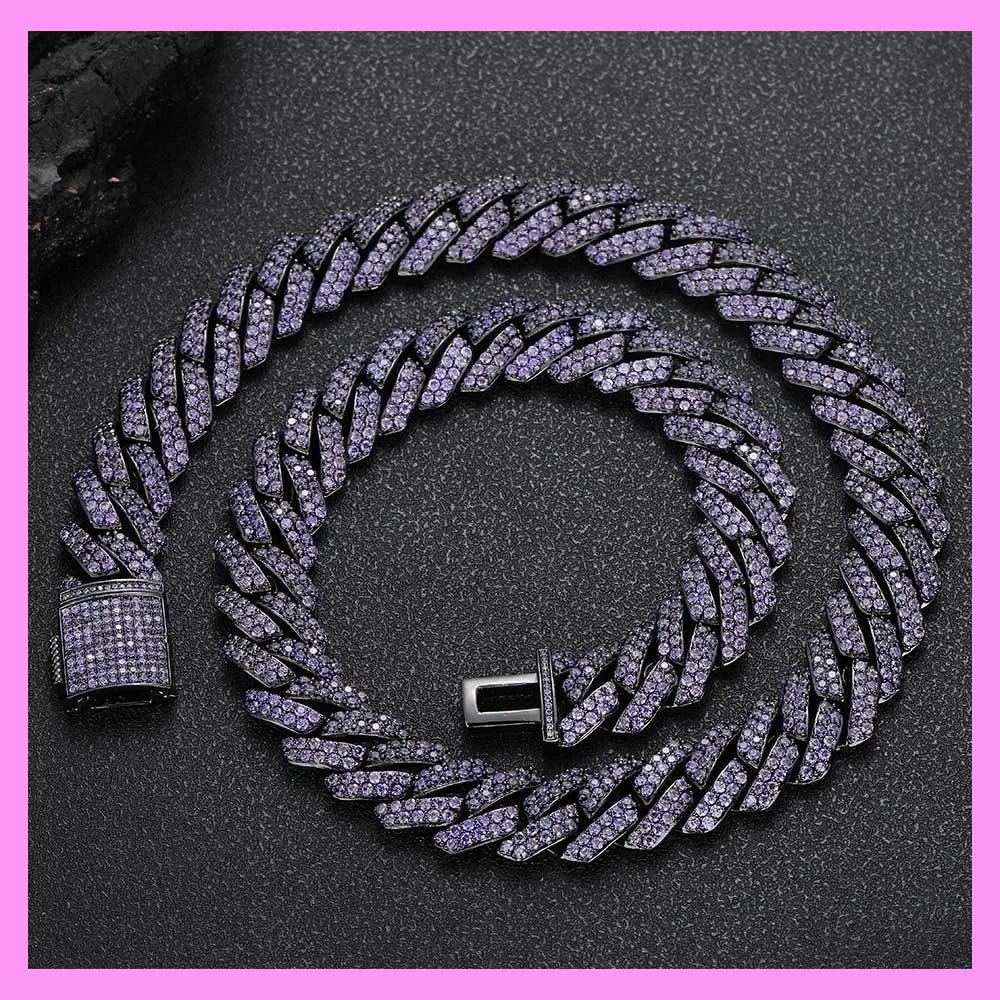 【3-57#】Cuban necklace for Unisex Dating, parties, anniversary gifts, birthday gifts