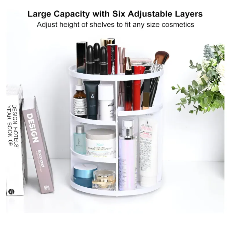360-Degree Rotatable Cosmetic Storage Box F46-8-588