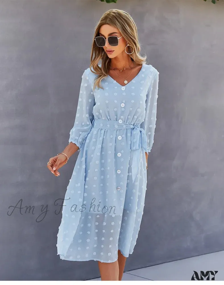 Amy Fashion - Casual Chic Sexy Womne's Dress