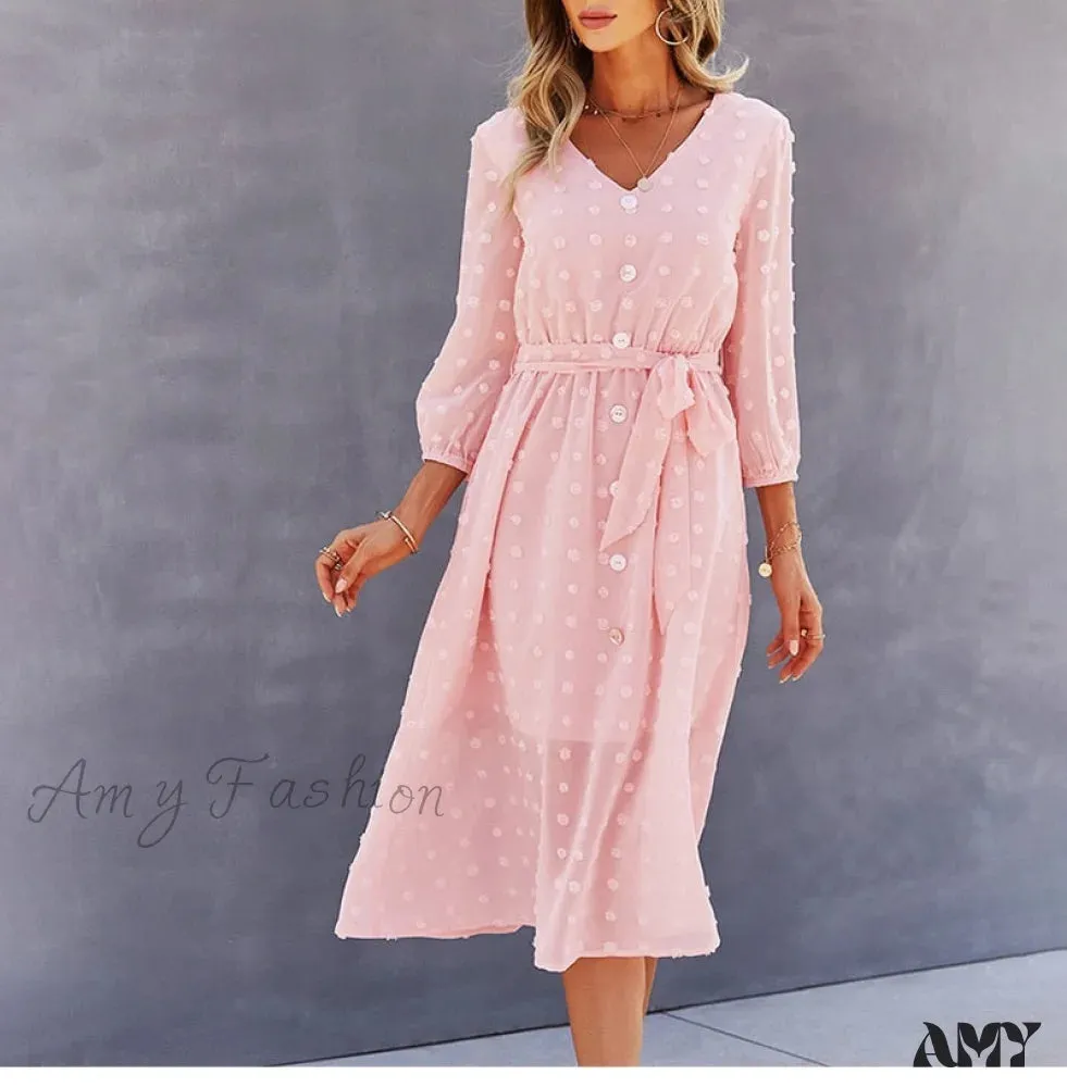 Amy Fashion - Casual Chic Sexy Womne's Dress