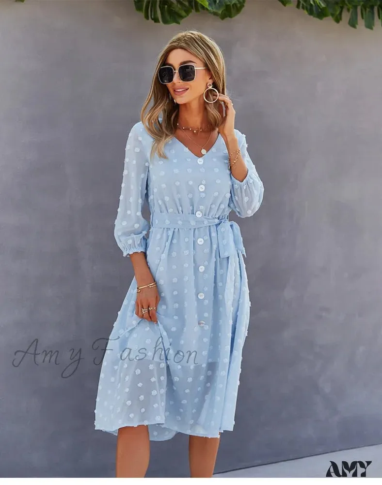 Amy Fashion - Casual Chic Sexy Womne's Dress