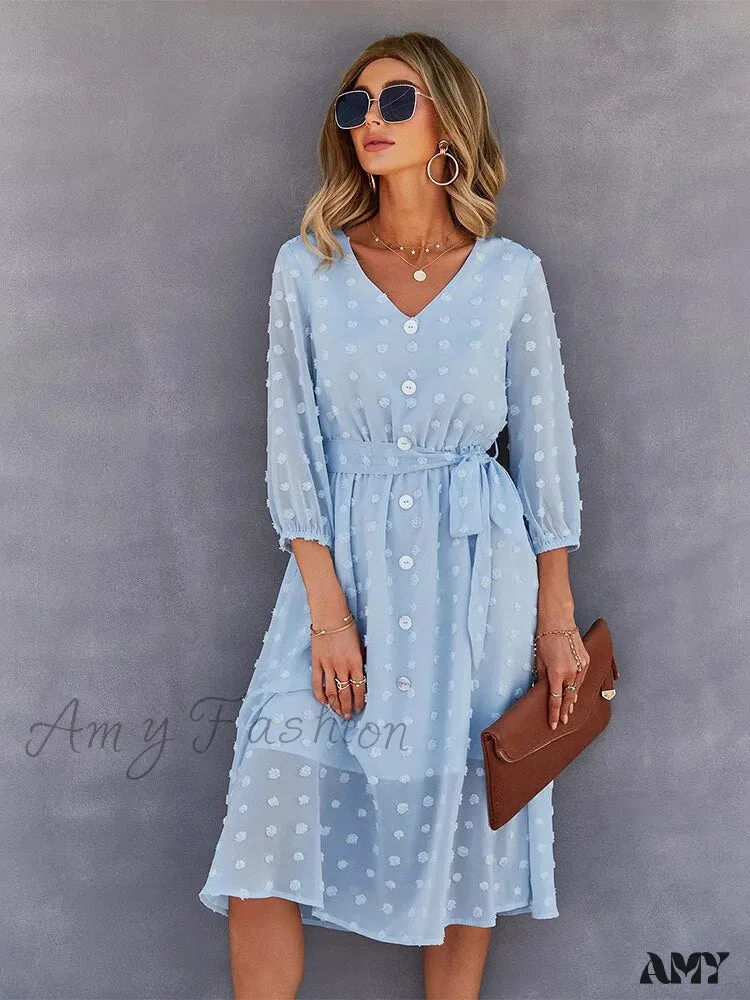 Amy Fashion - Casual Chic Sexy Womne's Dress