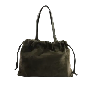 Asisi Tote in Olive Suede