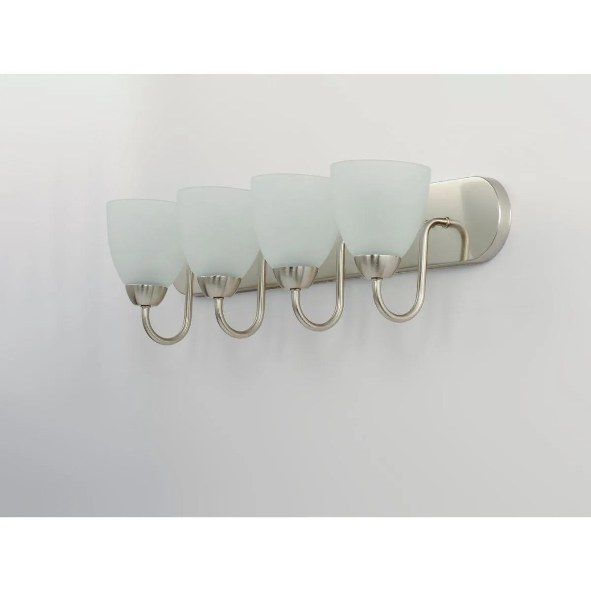 Axis 30 In. 4 Lights Vanity Light Nickel Finish