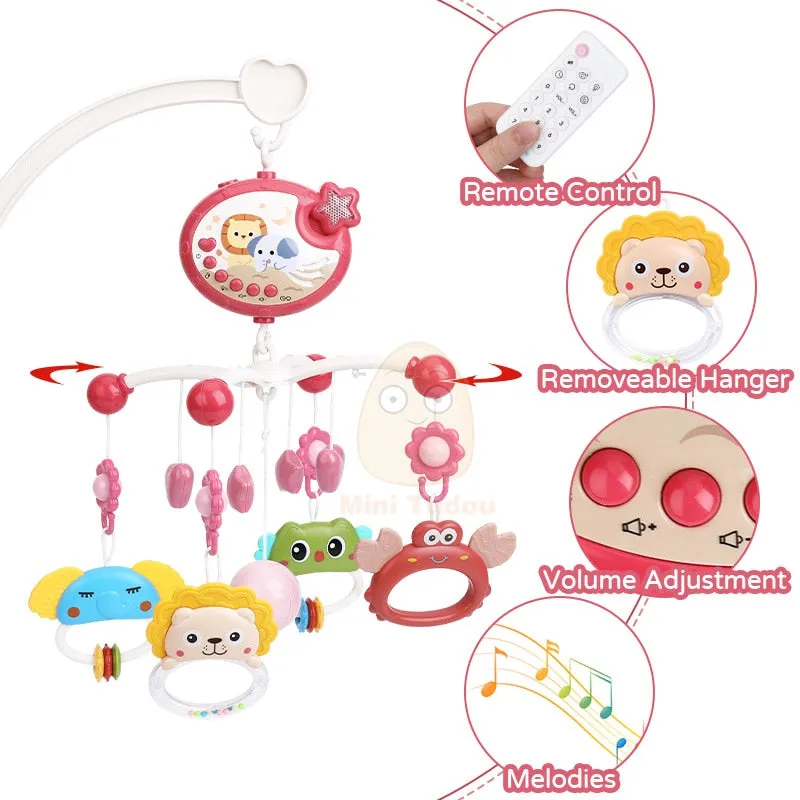 Baby Star Crib Mobile with Remote
