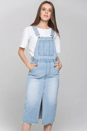 Blue Denim Jumper Skirt