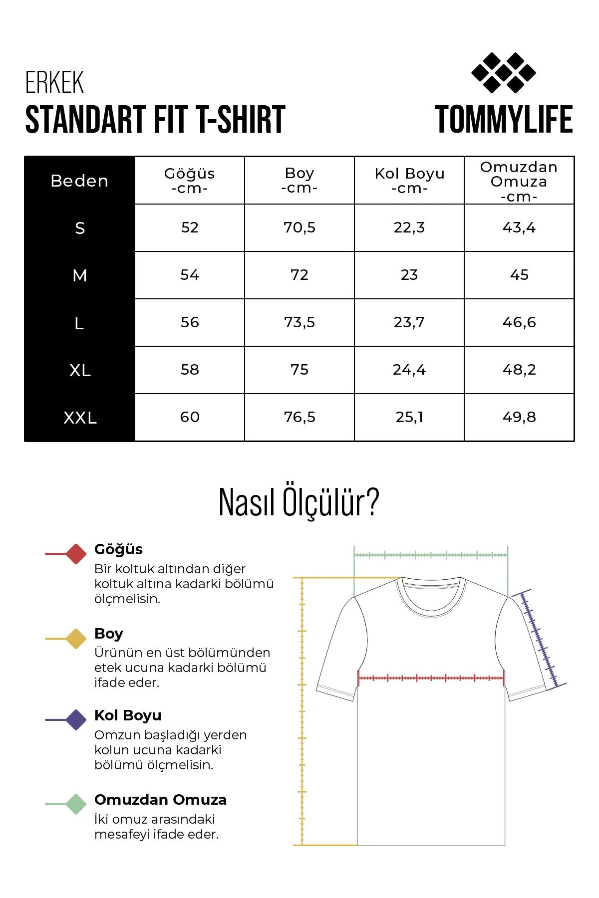 cep detayli baskili o yaka erkek t-shirt - 88184