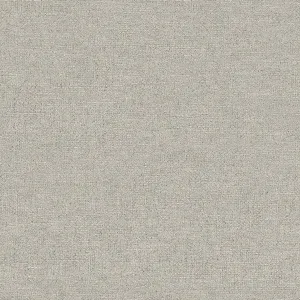 Chambray Grey Faux Fabric Weave Wallpaper