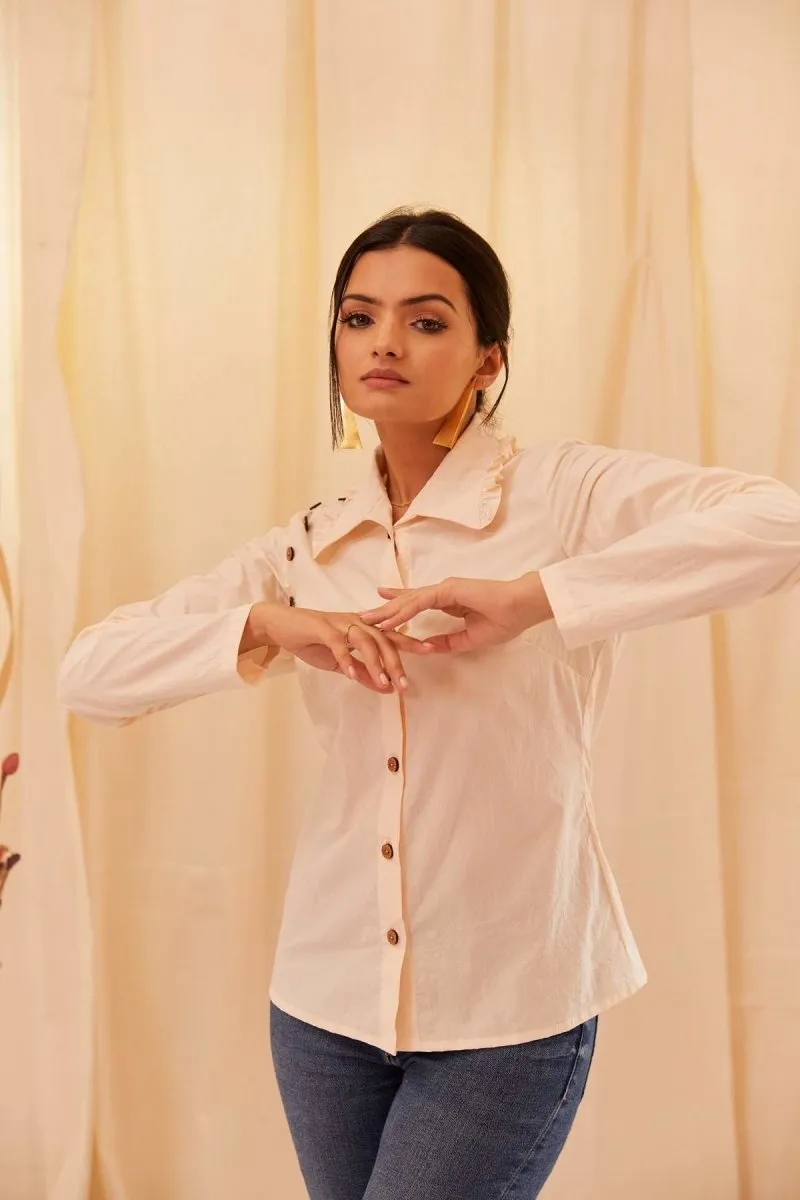 Congo Structured Shirt | Handloom Cotton Shirt