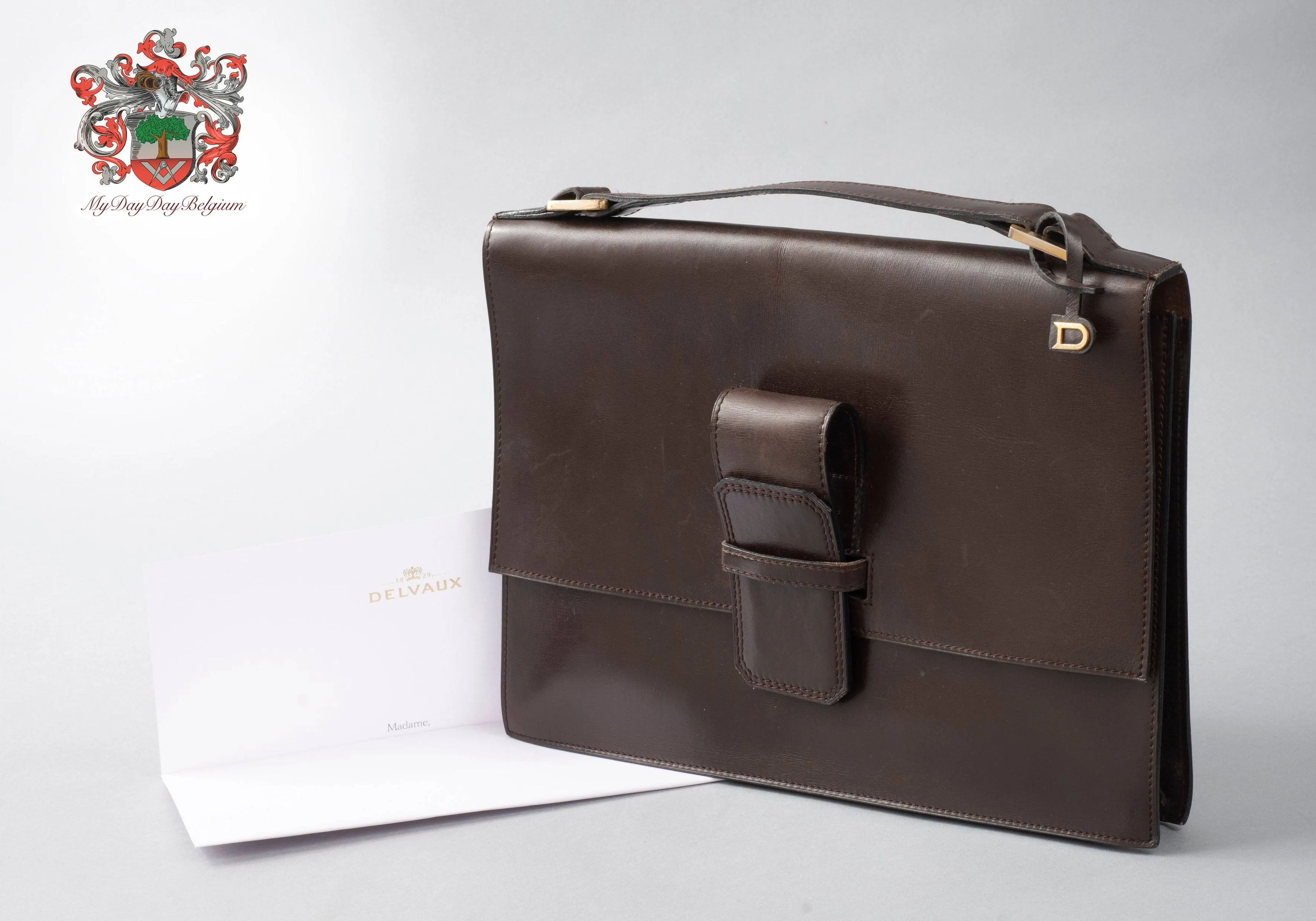 Delvaux vintage pochette ipad bag 1973