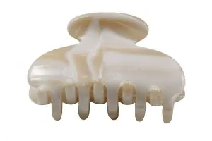di Prima Irish Handmade Clamp-Medium-Ivory 1 Clip