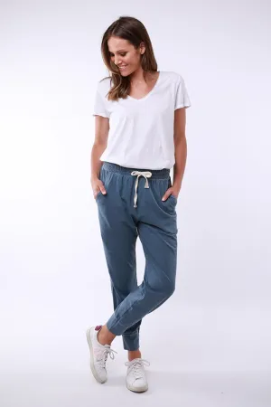 Elm - Wash Out Pant - Steel Blue