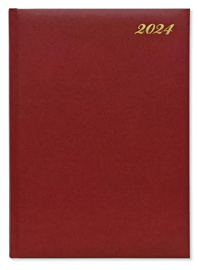 FIS Executive Diary 2024 English/French (1 Week at a glance) Red