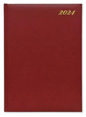 FIS Executive Diary 2024 English/French (1 Week at a glance) Red