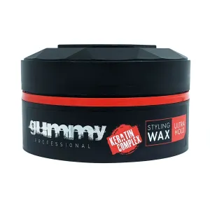 Fonex Professional Gummy Styling Wax Ultra Hold - Red 150ml