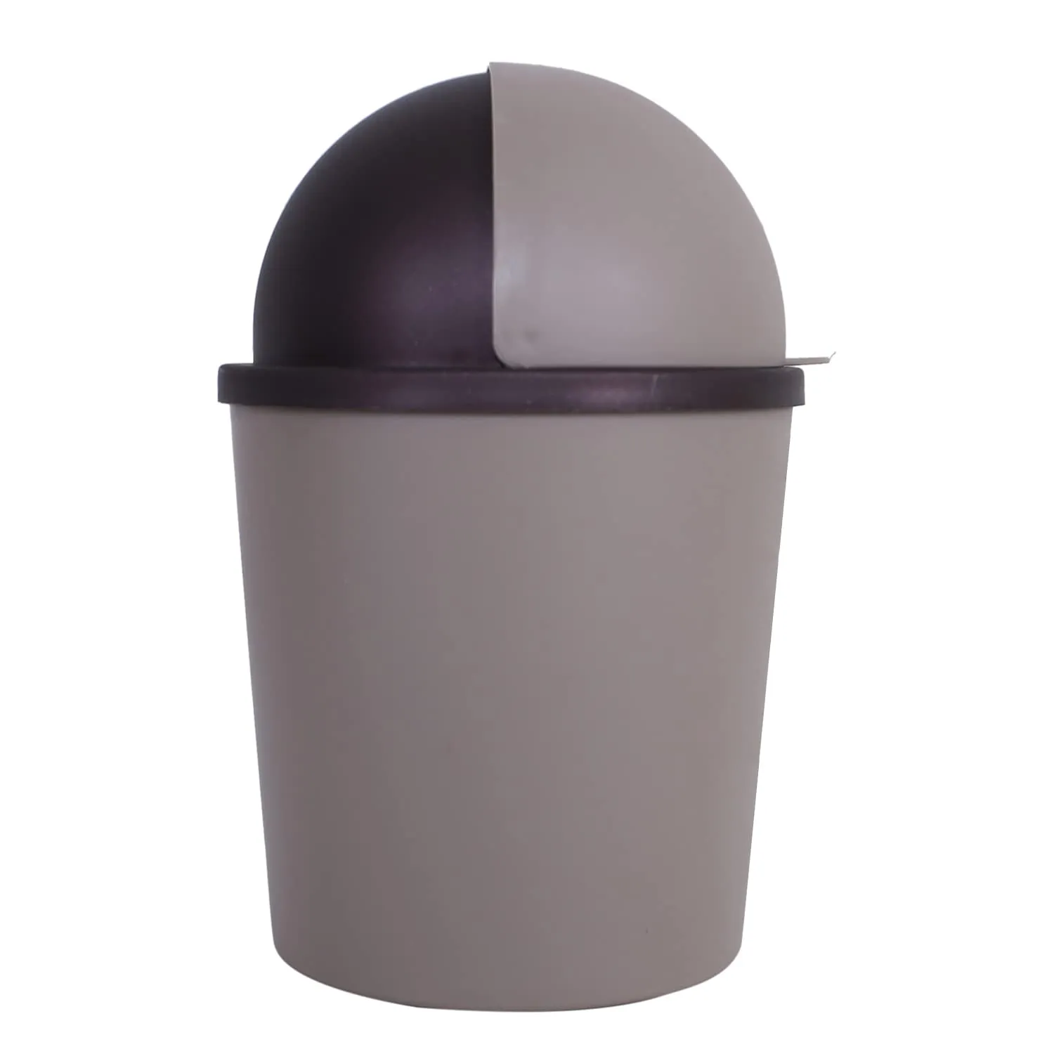 Heart Home Table Dustbin|Plastic Swinging Lid Waste Storage Garbage Bin|Desktop Trash Can For Study Table, Office|Pack of 2 (Multicolor)