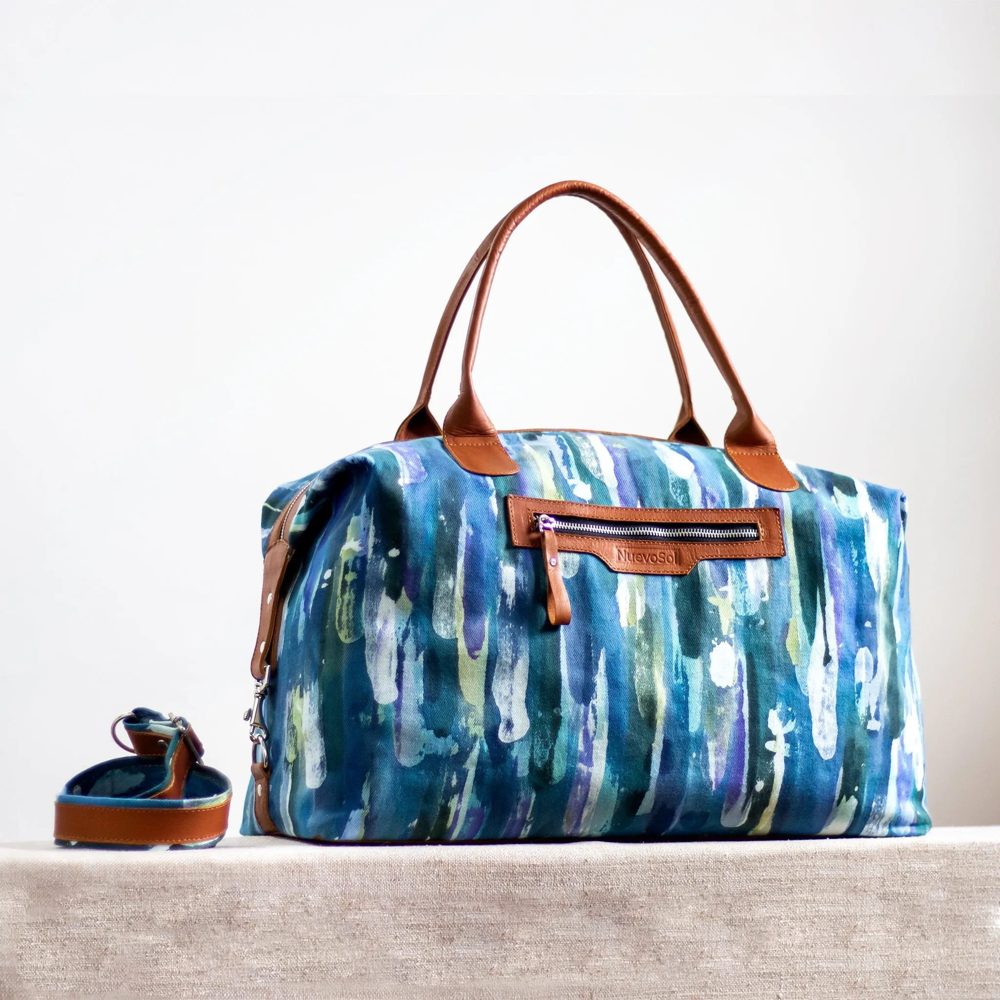 Intrepid Traveler - Convertible Tote - Blue Rain