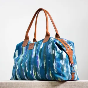 Intrepid Traveler - Convertible Tote - Blue Rain