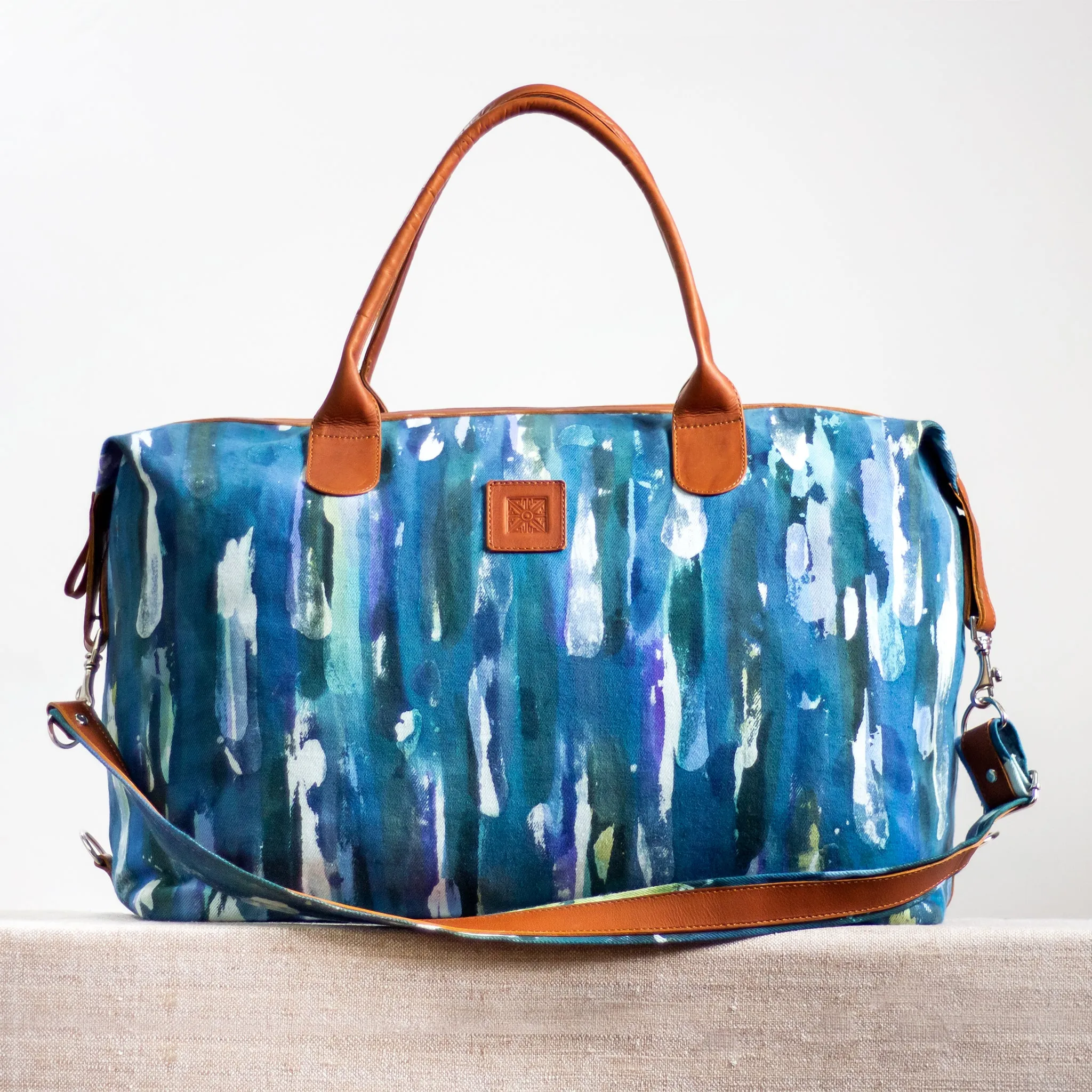 Intrepid Traveler - Convertible Tote - Blue Rain