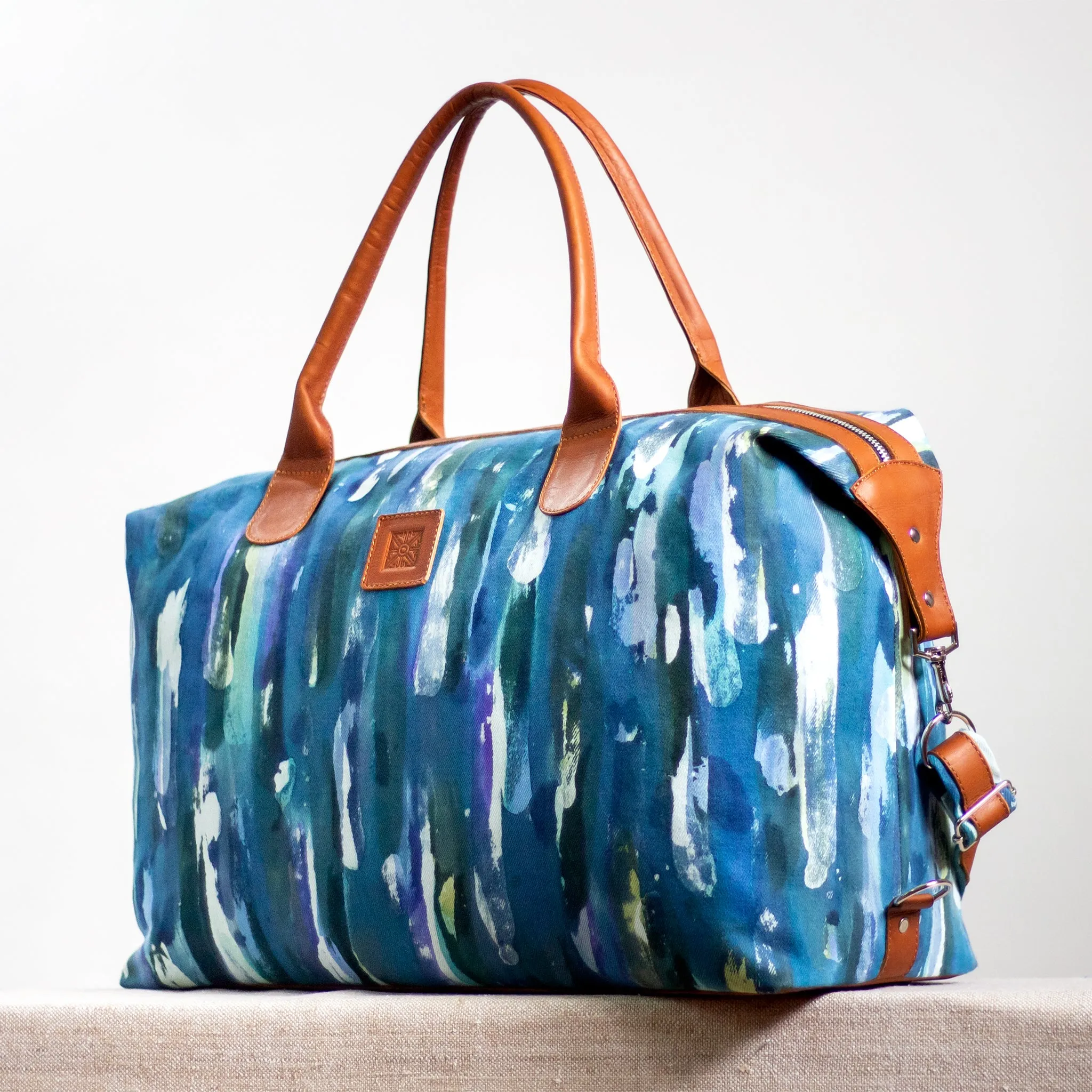 Intrepid Traveler - Convertible Tote - Blue Rain