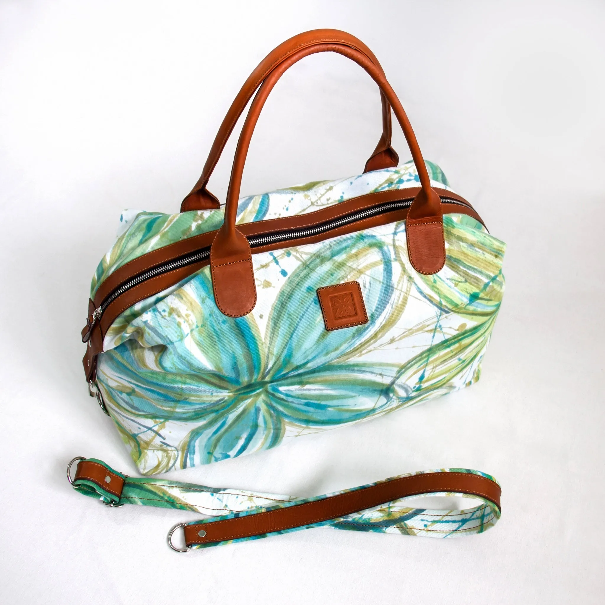 Intrepid Traveler - Convertible Tote - FlowerPower