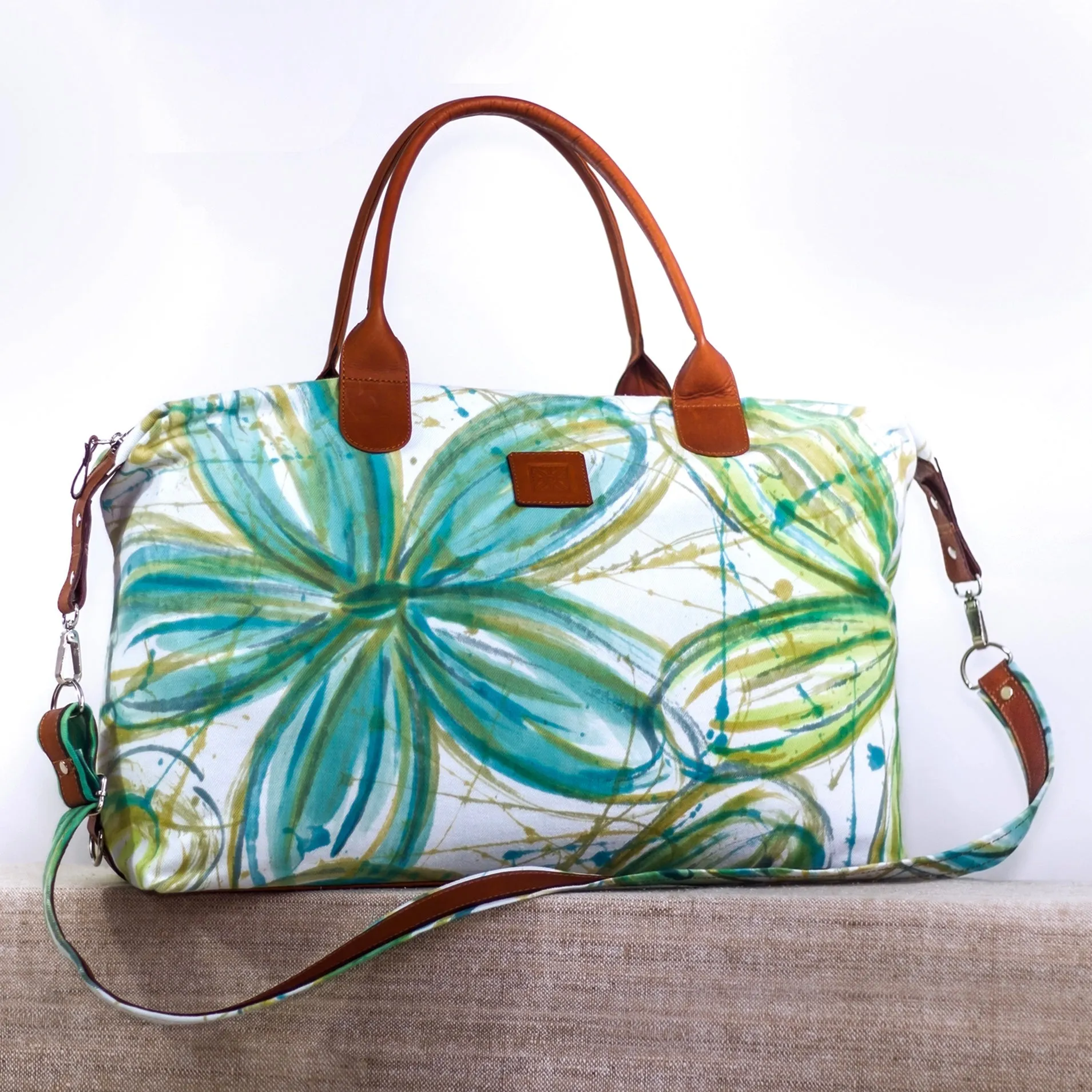 Intrepid Traveler - Convertible Tote - FlowerPower