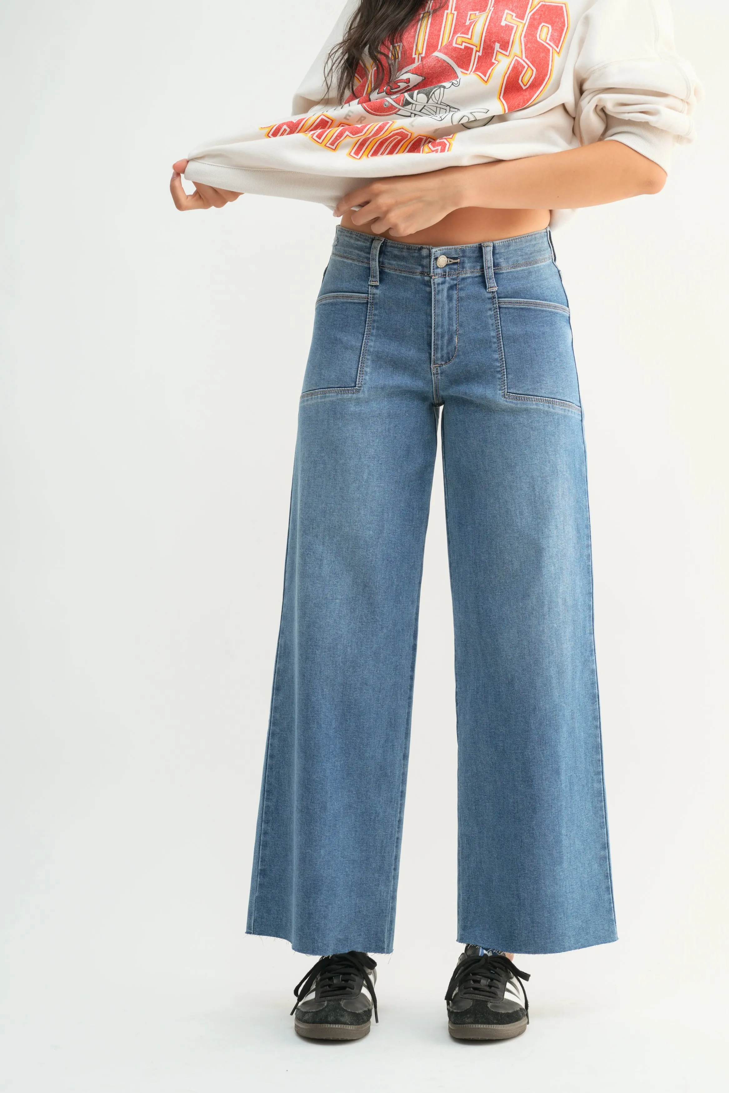 Just Black - Utility Slim Wide Leg