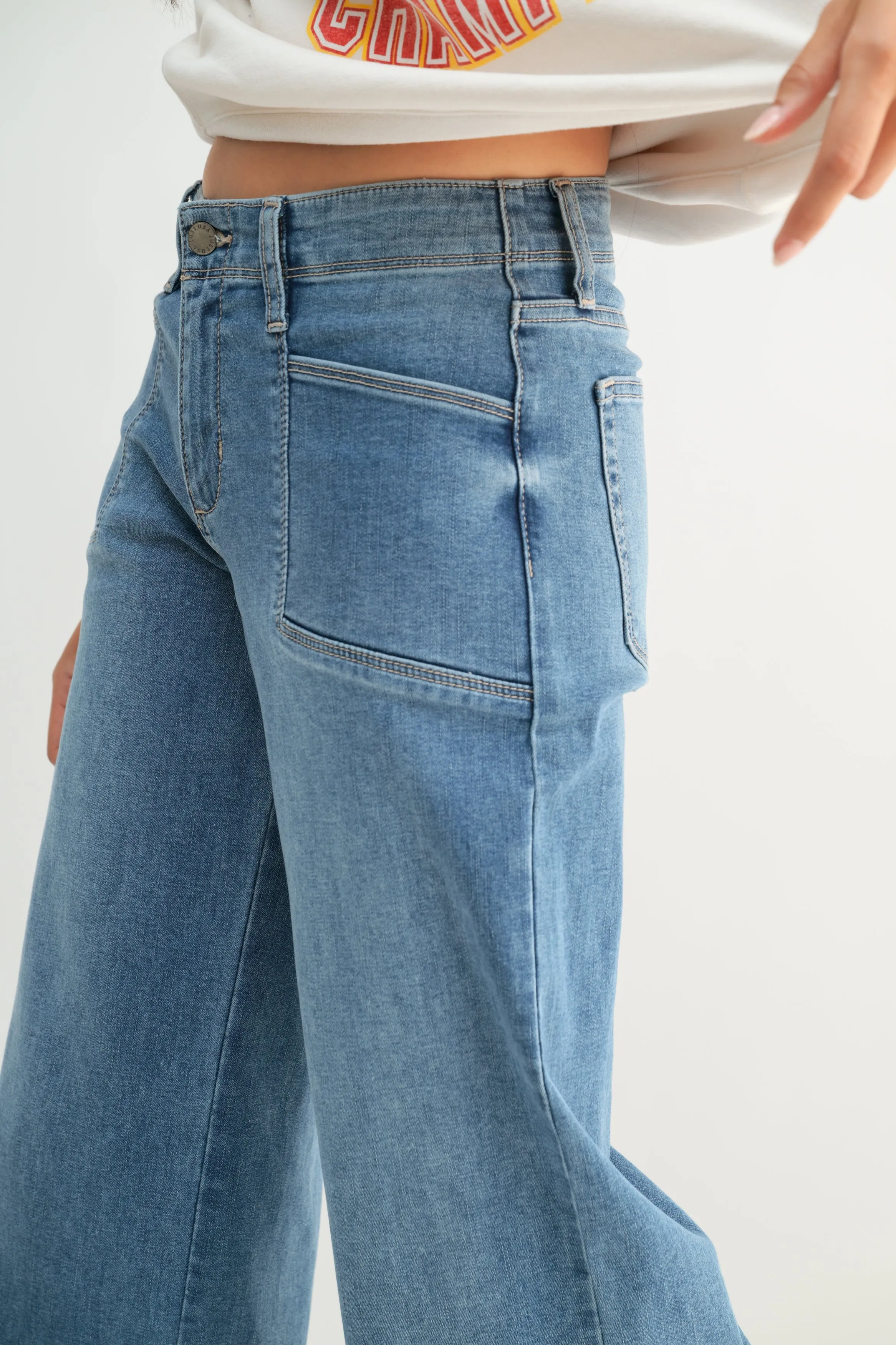 Just Black - Utility Slim Wide Leg