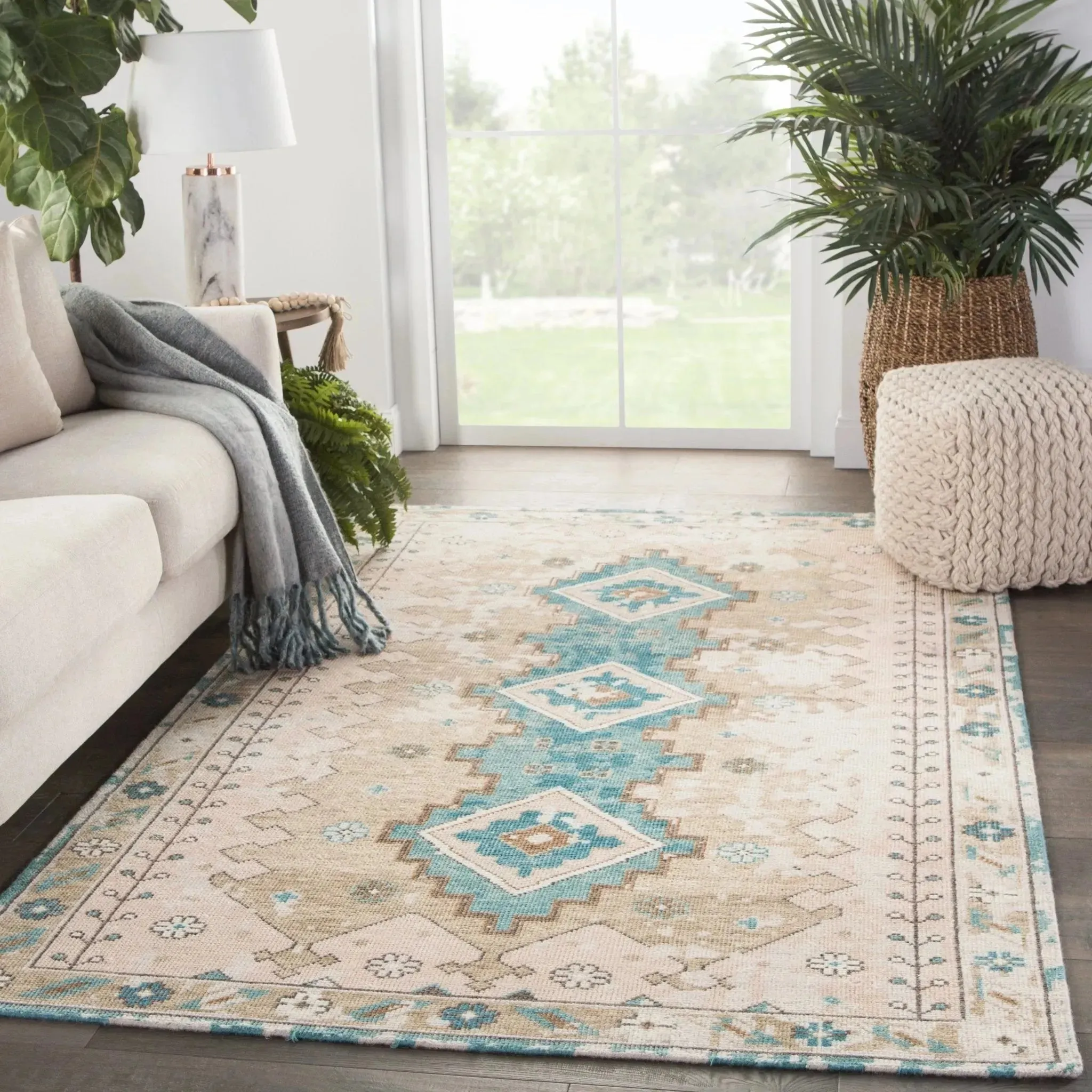 Kai KAI09 Pathos Ivory/Blue Rug