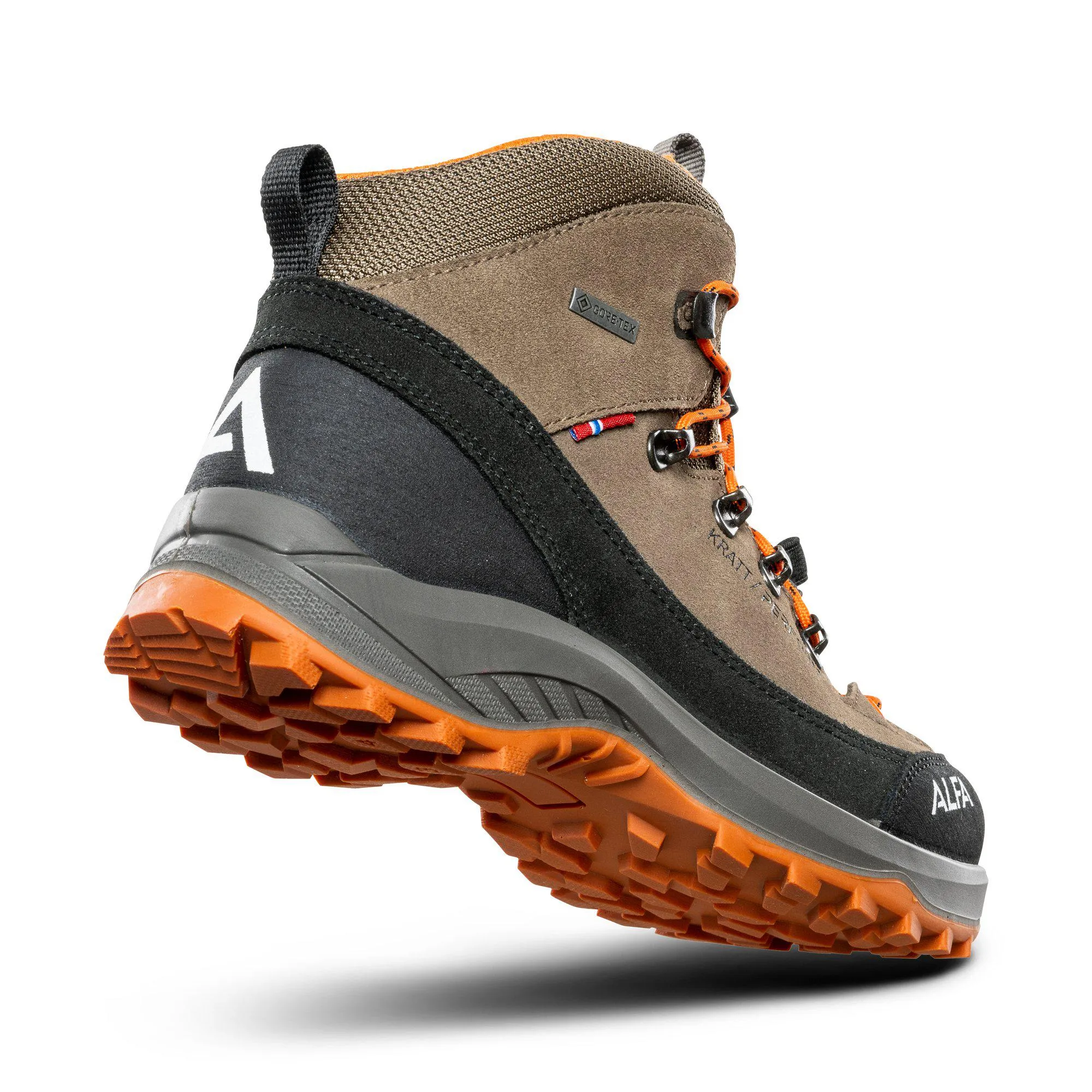 Kratt Jr GTX - Hiking boot for children - BROWN