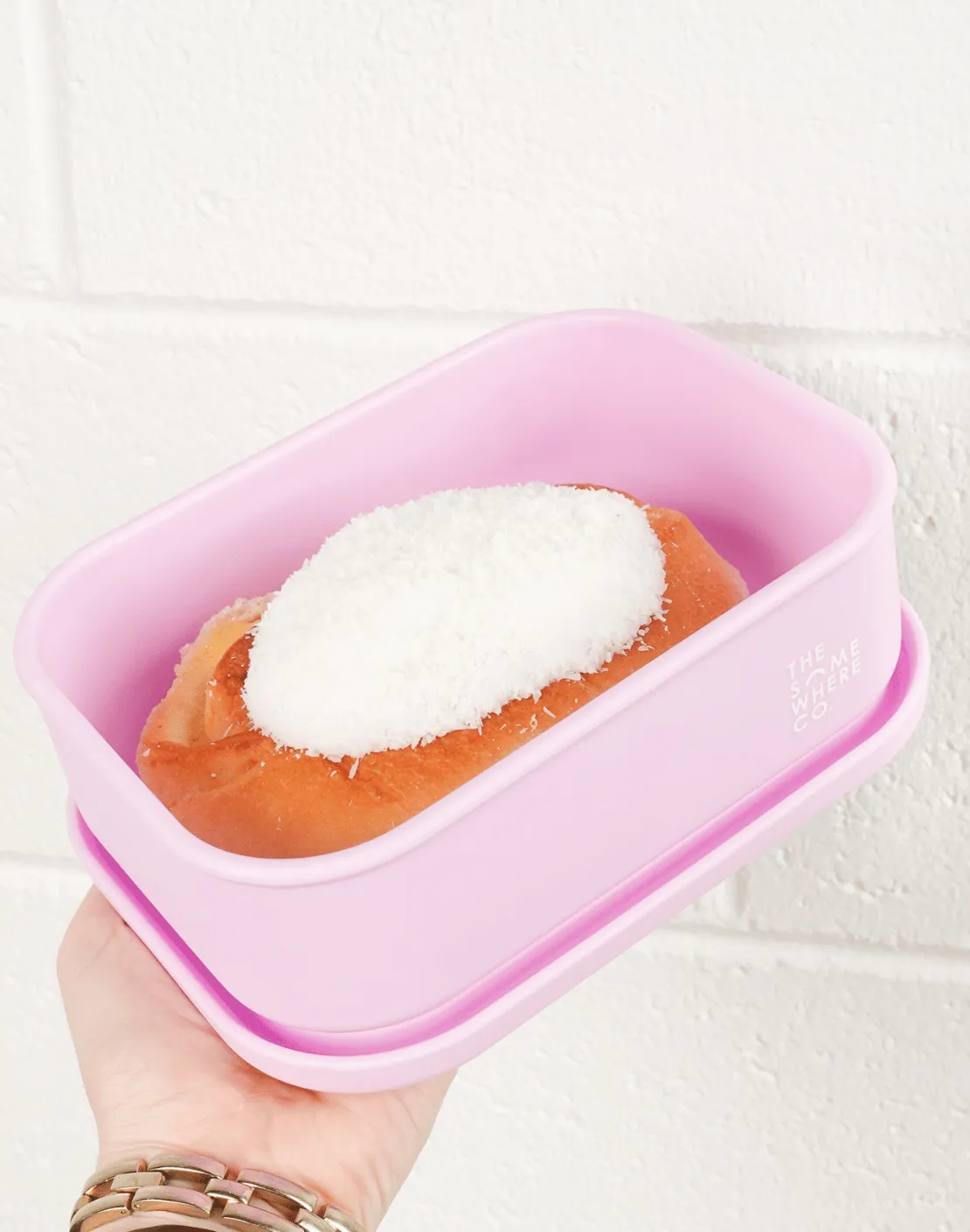 Lilac Silicone Lunch Box