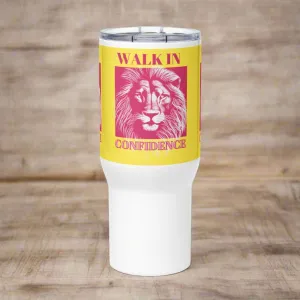 Lion Confidence, Travel mug with handle