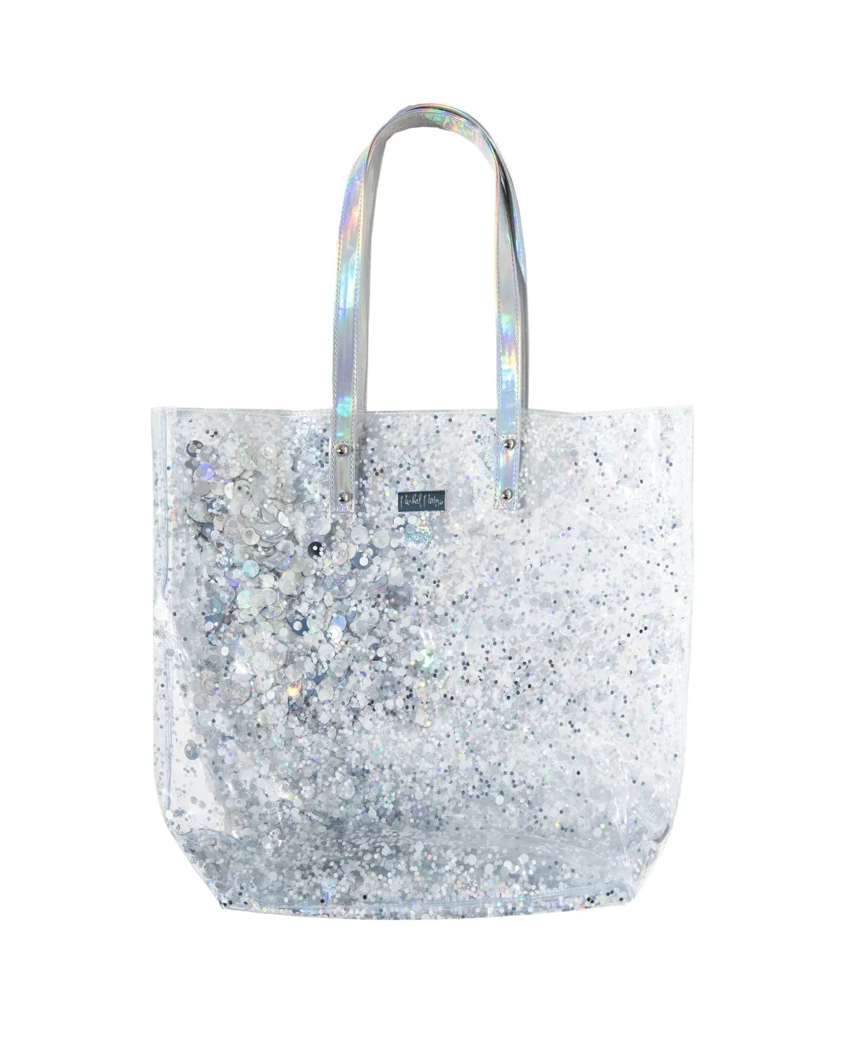 More Metallic Confetti Bucket Bag