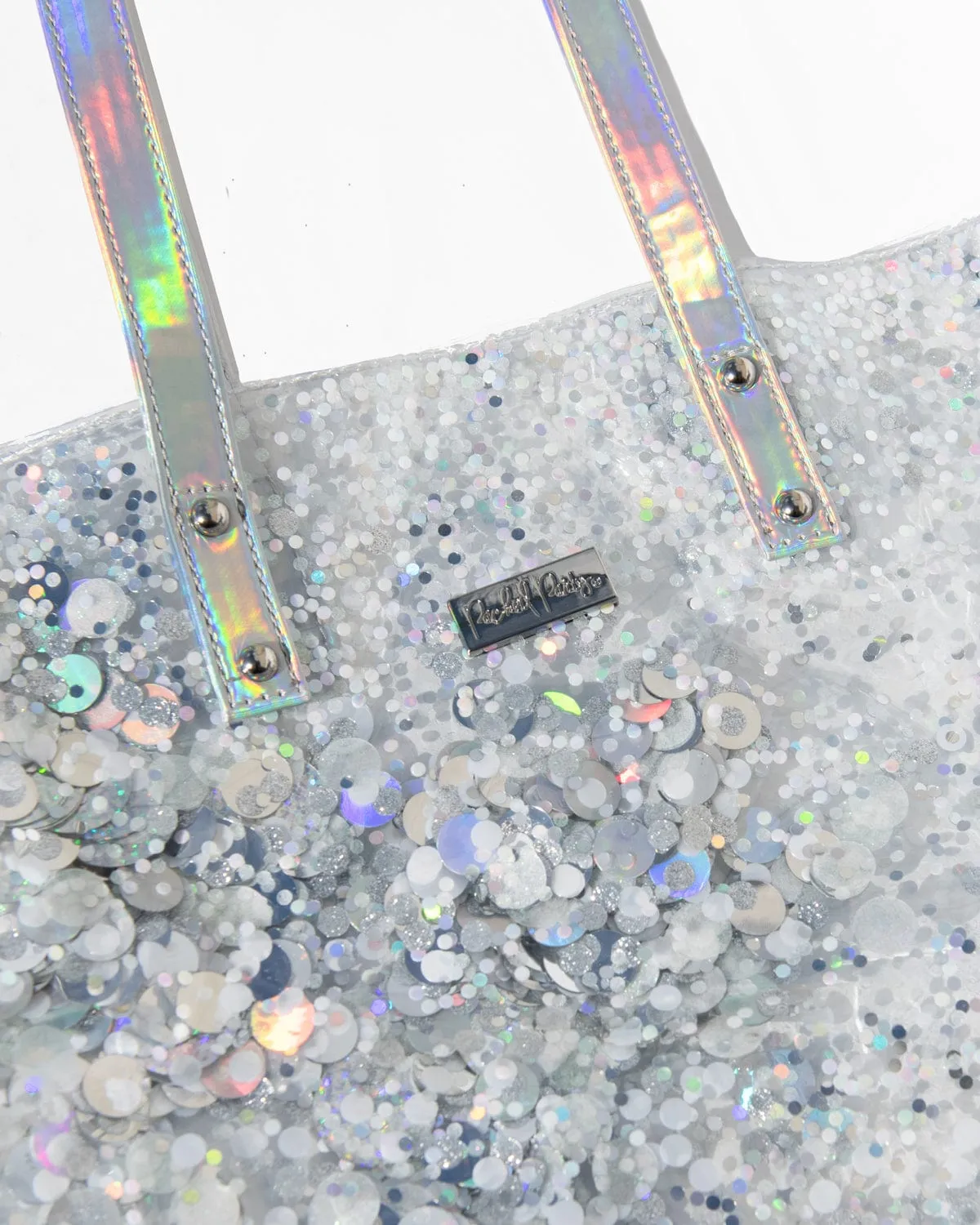 More Metallic Confetti Bucket Bag