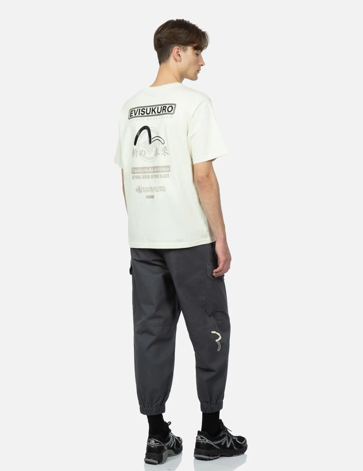Multi Graphics Print T-shirt