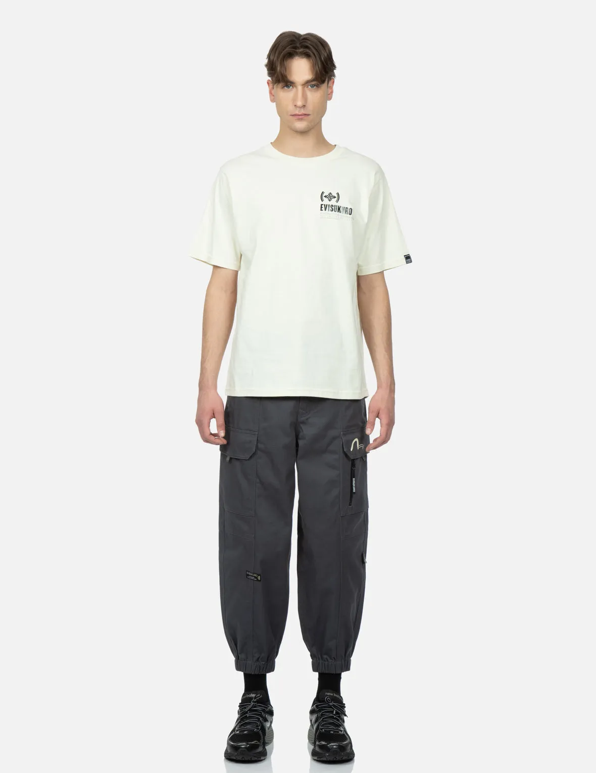 Multi Graphics Print T-shirt