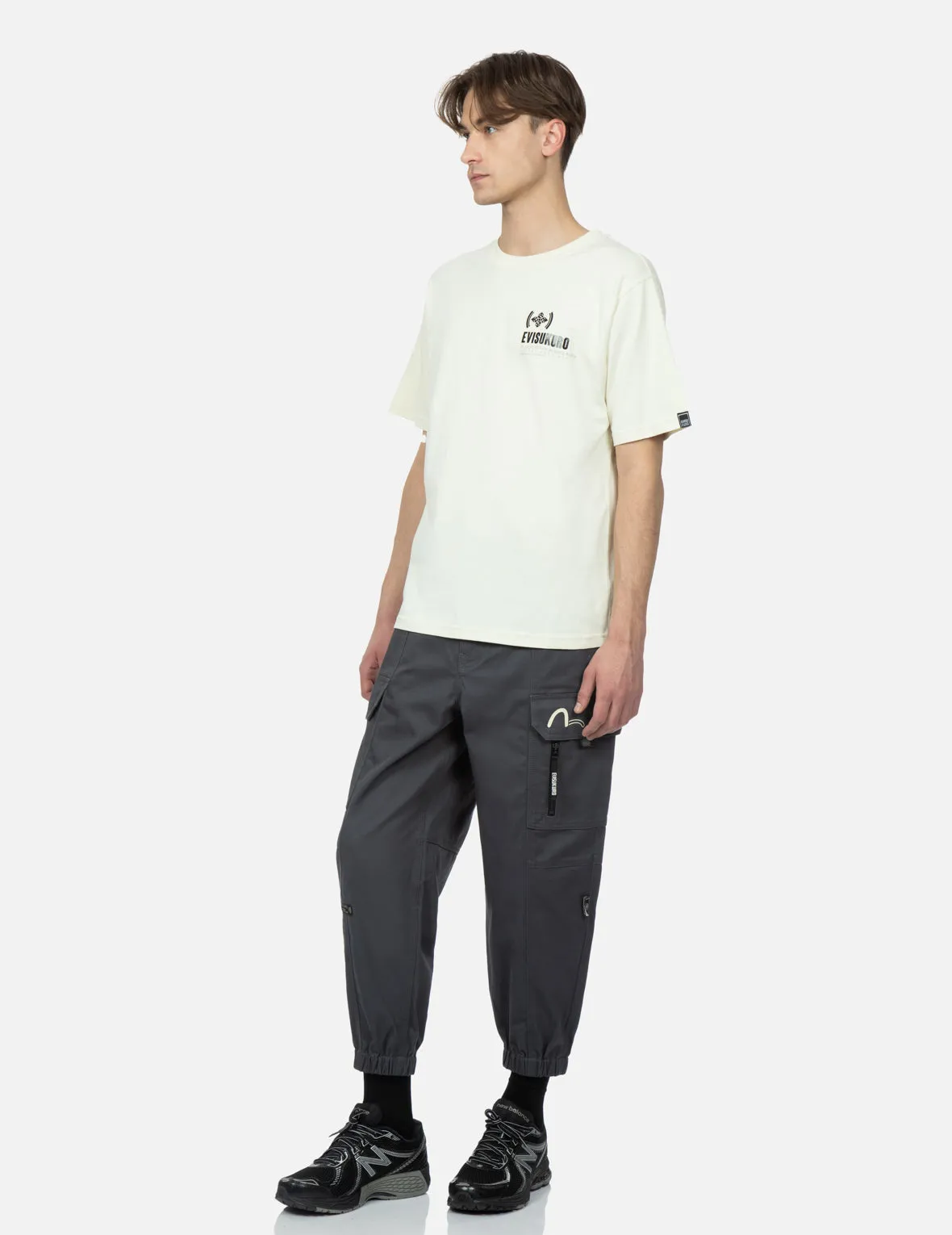 Multi Graphics Print T-shirt