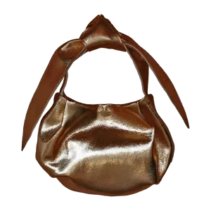 Natalie Mini Bag in Metallic Bronze