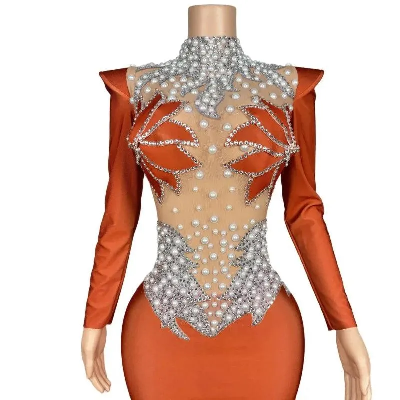 Novance Y4015 Long Sleeve Evening Dresses
