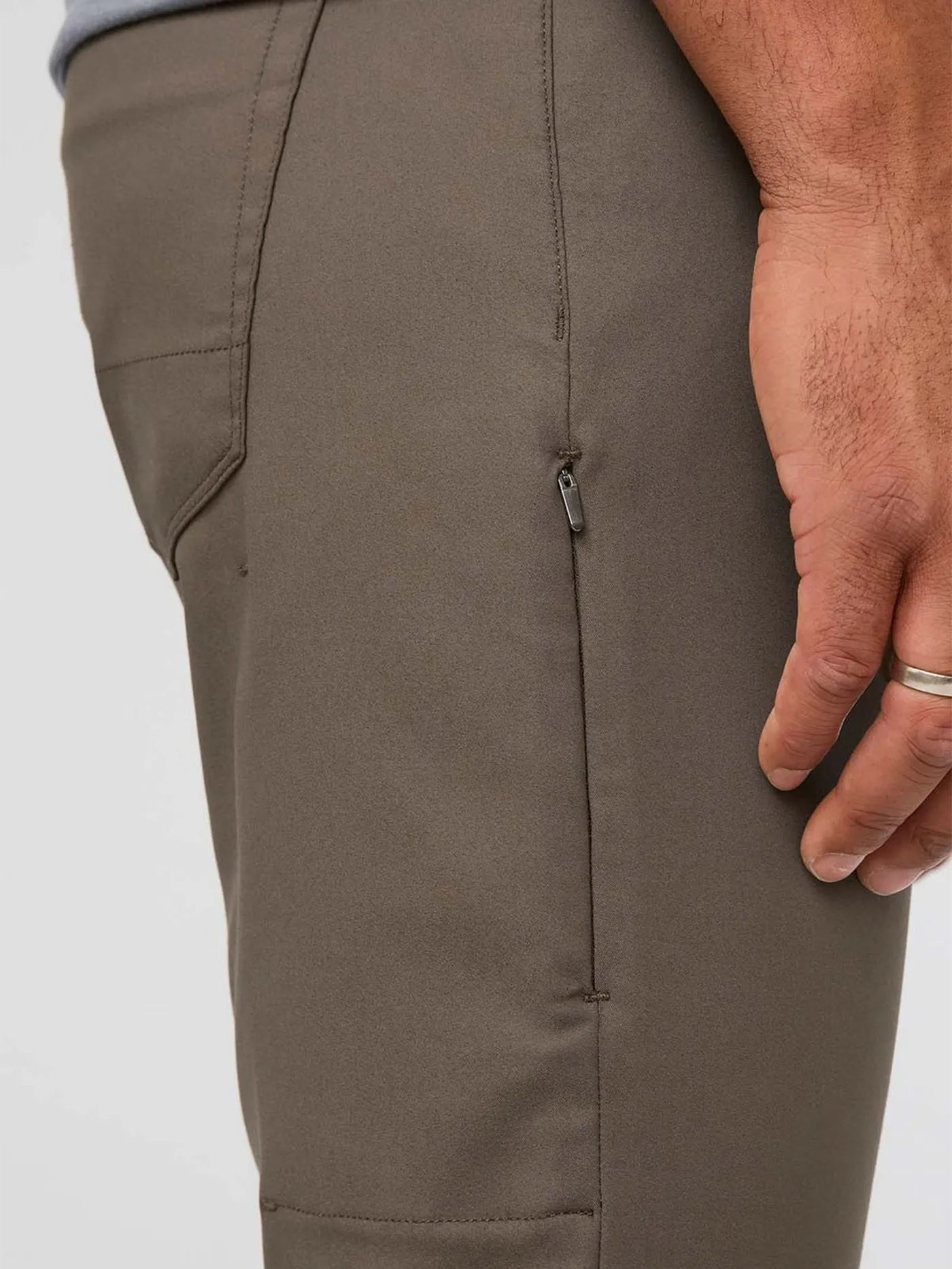 NuStretch Relaxed 5 Pocket Thyme Pants