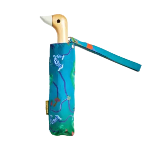 Original Duckhead Auto-Open Eco-Friendly Umbrella – Aqua Fungi