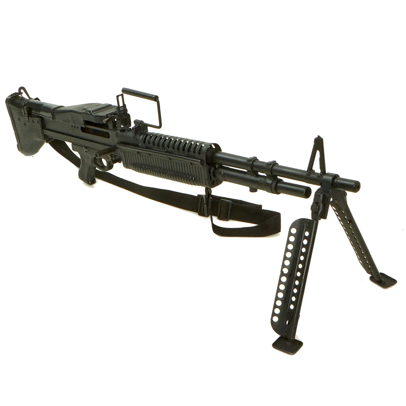 Original U.S. Vietnam War M60 Display Machine Gun with Sling - Constructed with Original Parts