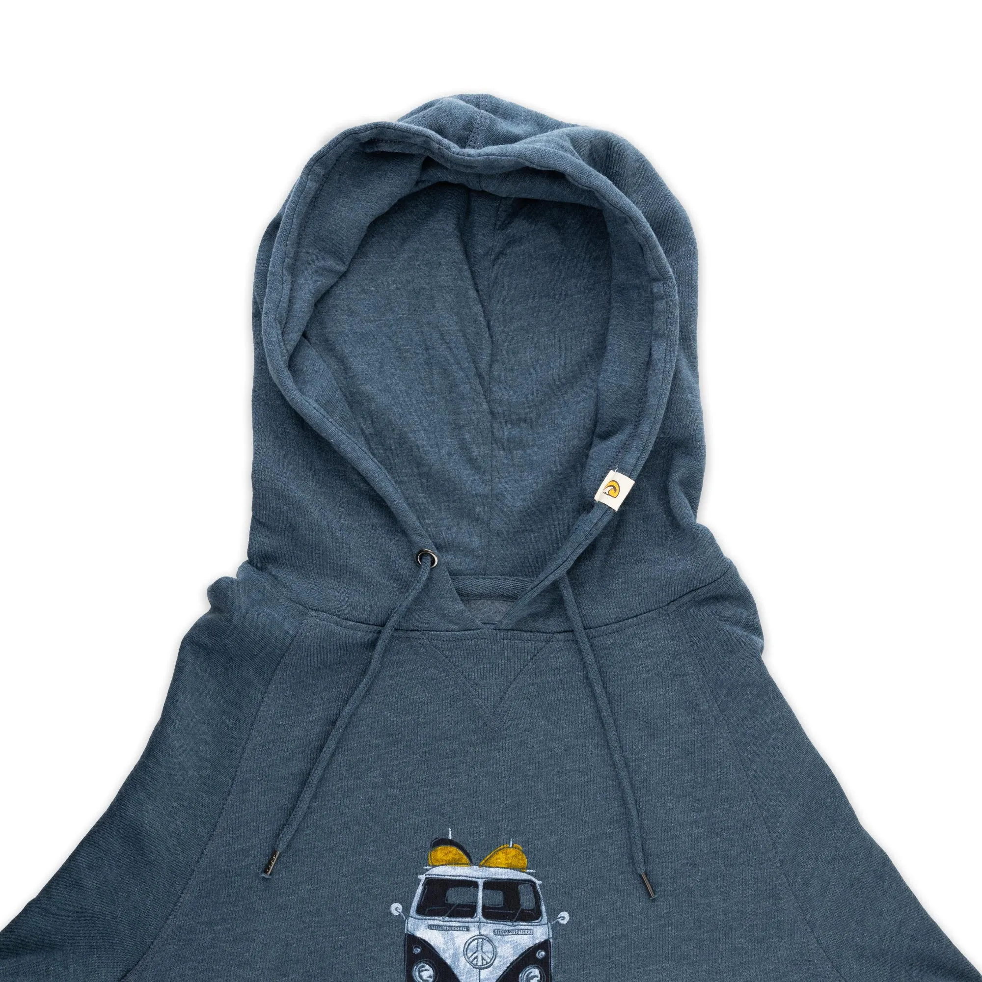 Pacific Creations "Volkswagen Kombi Bus" Men's Hoodie- Dusty Blue