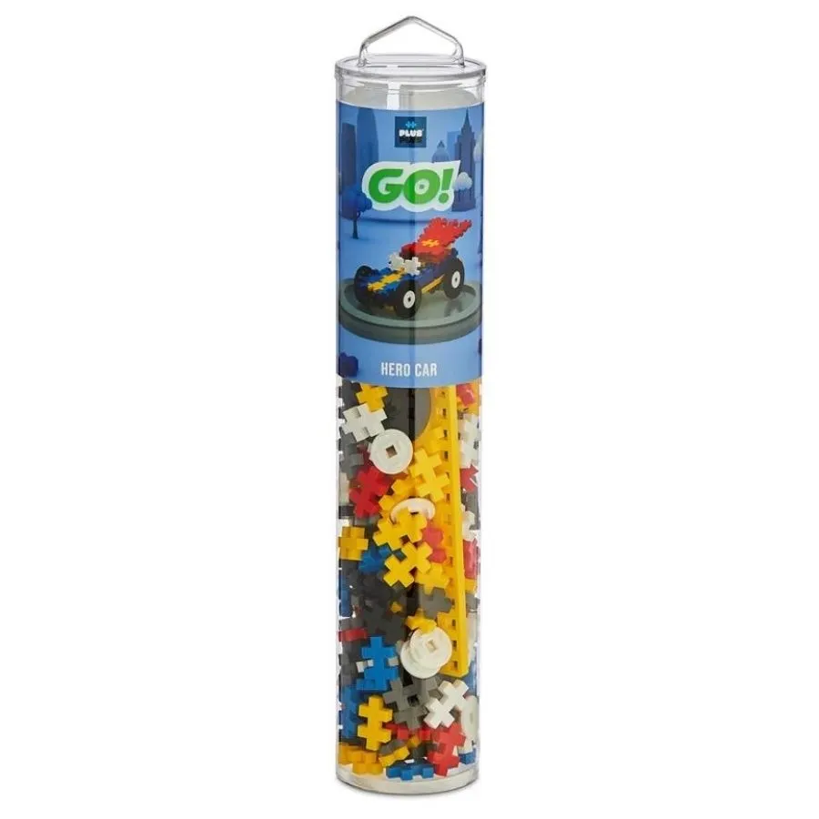 Plus-Plus - GO Colour Cars Hero 200 Pieces Tube