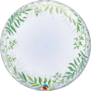 "Elegant Greenery Deco Bubble Package - 24 Inches"