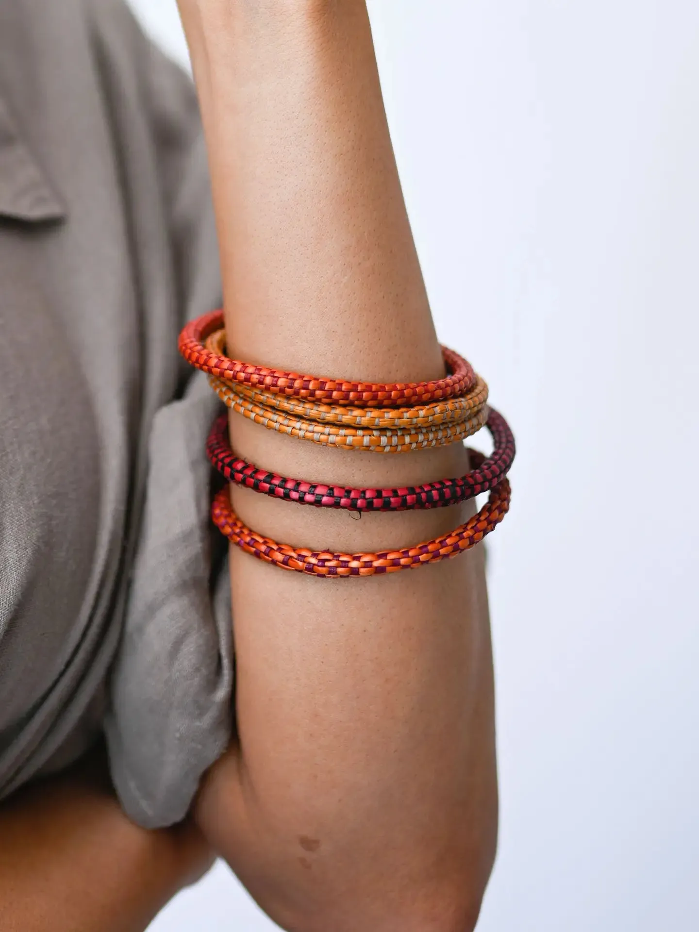 Raffia Bangles