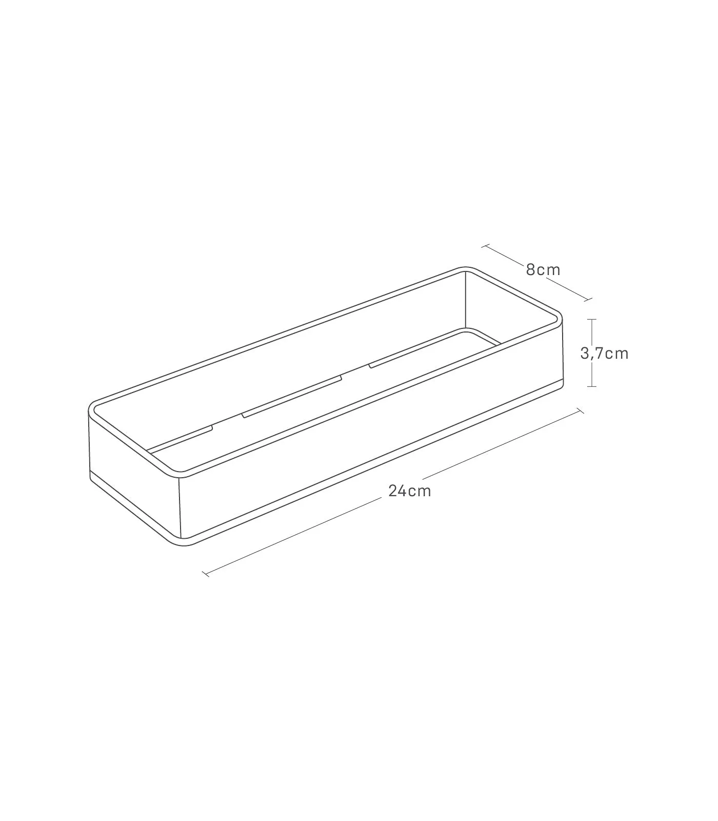 Stackable Organizer L (Set of 2)
