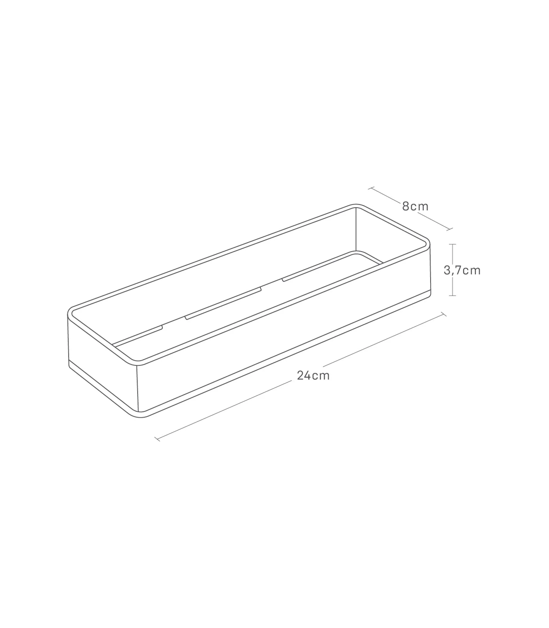 Stackable Organizer L (Set of 2)