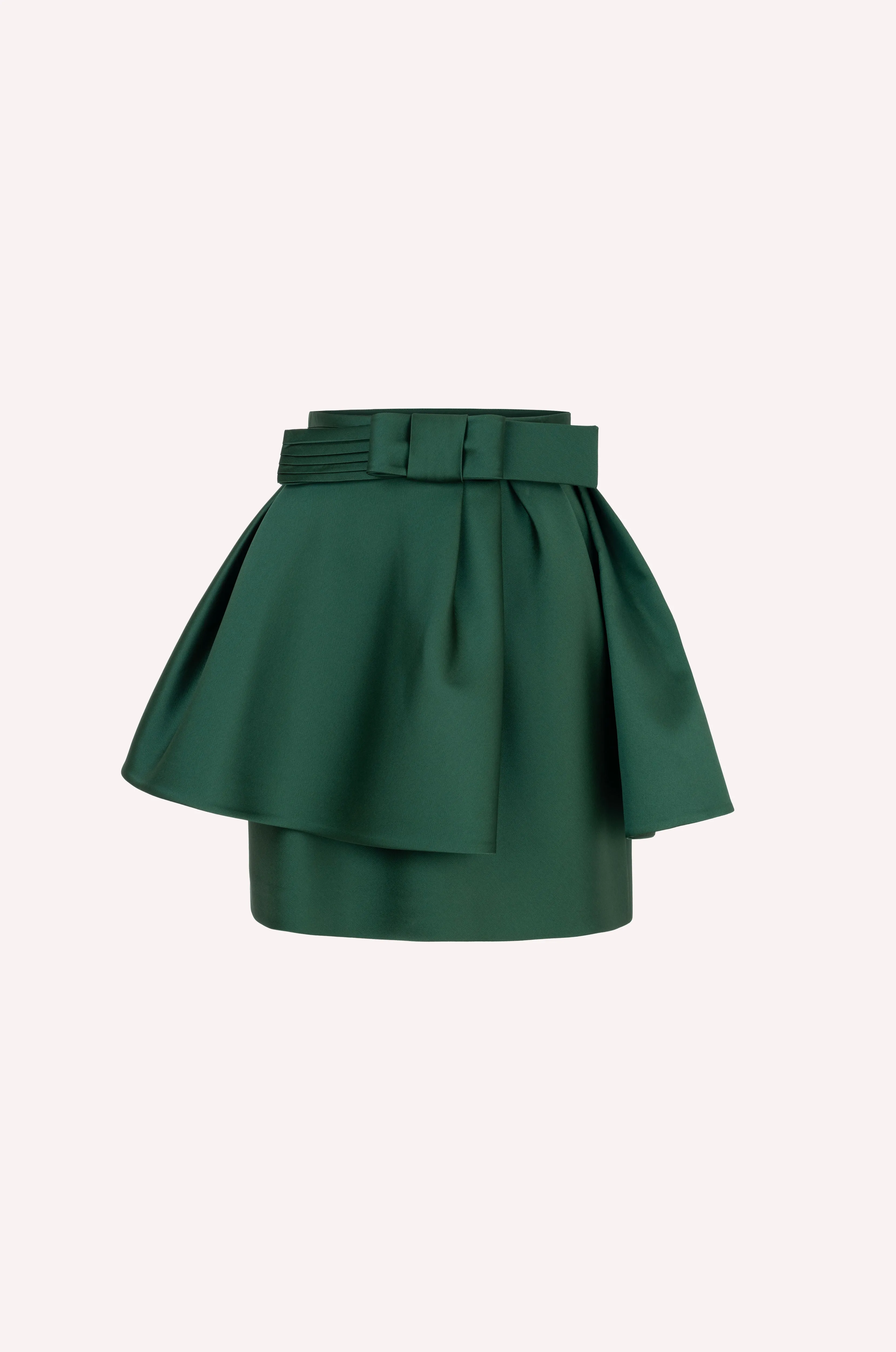 Structured Skirt With a Belt