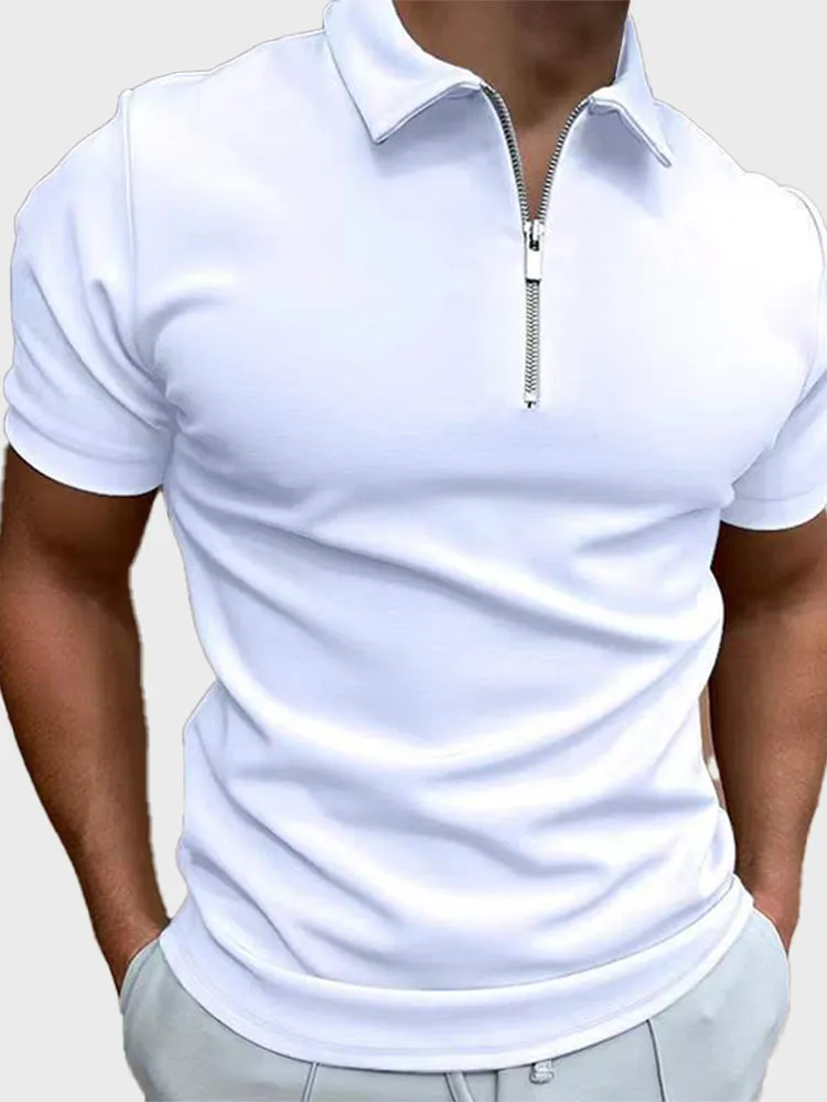 Summer Digital Print Slim Polo